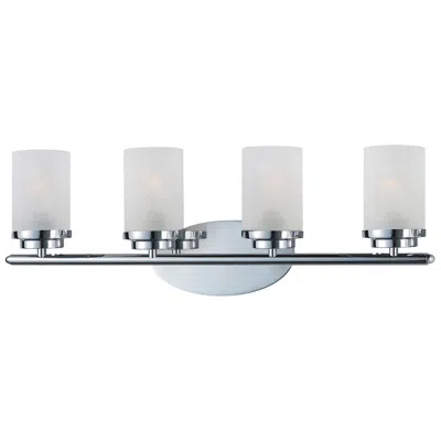 Maxim Corona 26" Wide Polished Chrome 4-light Bath Vanity