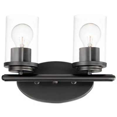 Maxim Corona 2-light Bath Vanity - Black