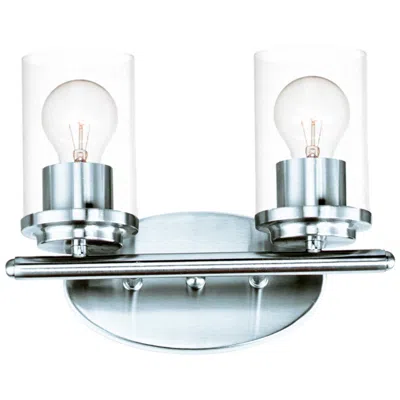 Maxim Corona 2-light Bath Vanity - Polished Chrome