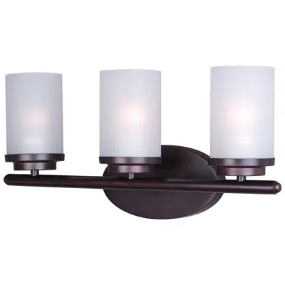 Maxim Corona 3-light Bath Vanity Oil Rubbed Bronze