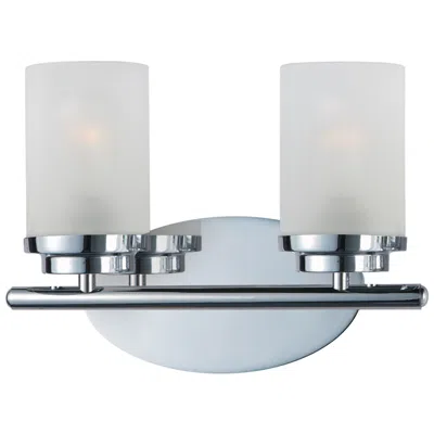 Maxim Corona 9" High Polished Chrome 2-light Wall Sconce