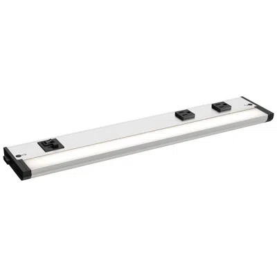 Maxim Countermax 5k 18" Satin Nickel Led Under Cabinet W 3 Prong
