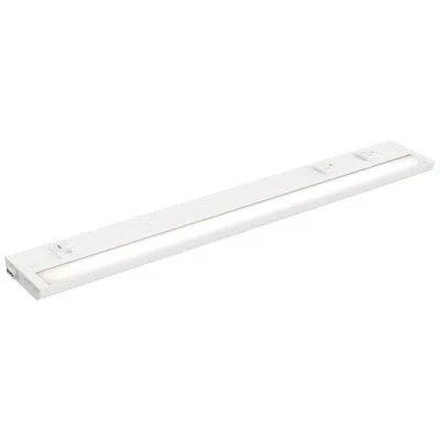 Maxim Countermax 5k 24"w White Led Under Cabinet Light W/ 3-prong