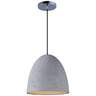 Maxim Crete 15 1/4" Wide Natural Gray Cement Led Pendant Light