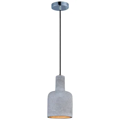 Maxim Crete 7 1/2"w Led Large Concrete Tier Mini Pendant