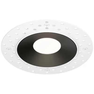 Maxim Crisp 3 3/4" Black Trimless Led Downlight - 5cct