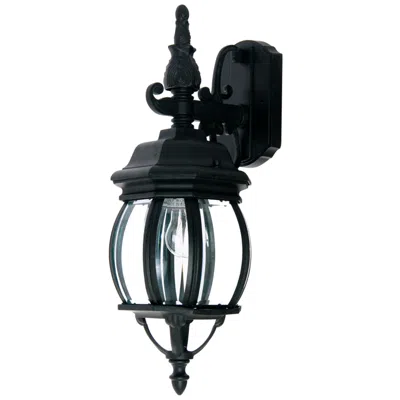 Maxim Crown Hill 17 3/4" High Black Outdoor Wall Light