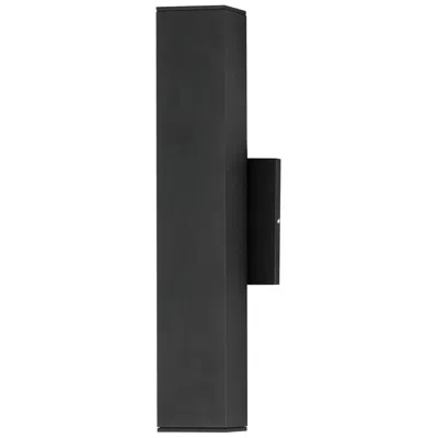Maxim Culvert 14 1/2" High Black Led Outdoor Wall Light