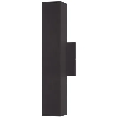 Maxim Culvert 15"h Architectural Bronze Led Ada Outdoor Wall Light