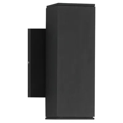 Maxim Culvert 7 1/2" Black Down-light Led Outdoor Sconce - Ds