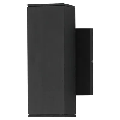 Maxim Culvert 7 1/2" High Black Led Outdoor Wall Light
