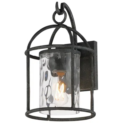Maxim Del Mar 14" High Blacksmith Small Outdoor Wall Light