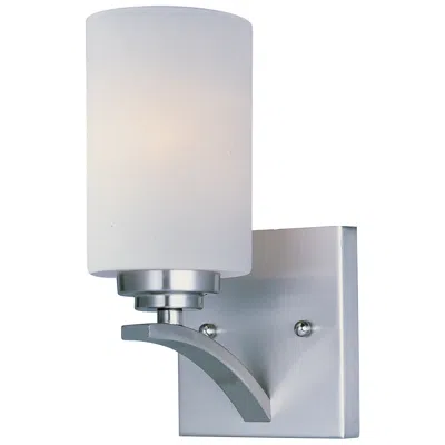 Maxim Deven 1-light 4.75" Wide Satin Nickel Wall Sconce