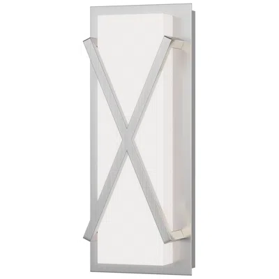 Maxim Dexter 14" Satin Nickel Led Wall Sconce