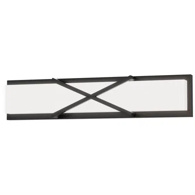 Maxim Dexter 24" Black Led Wall Sconce