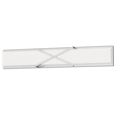 Maxim Dexter 30" Satin Nickel Led Wall Sconce