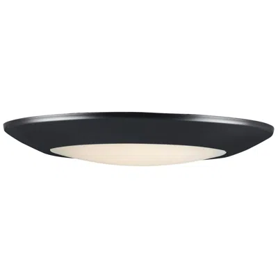 Maxim Diverse 11" Black Led Ceiling Light 3000k