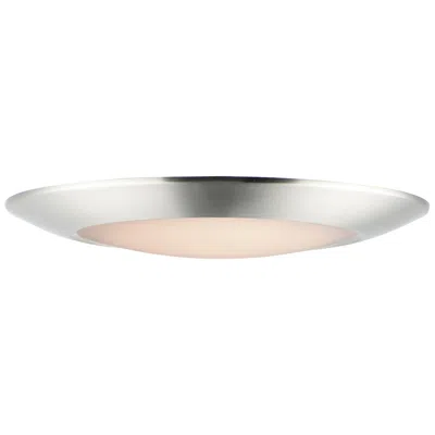 Maxim Diverse 11" Satin Nickel Led Ceiling Light 3000k