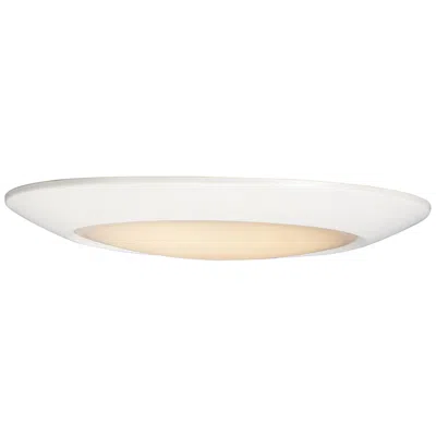 Maxim Diverse 11" White Led Ceiling Light 5cct