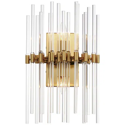 Maxim Divine 19 1/2" High Heritage Brass 2-light Wall Sconce In Gold