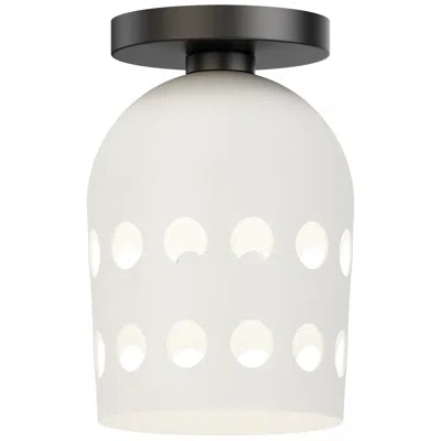 Maxim Dottie 9.5 High Modern Flush Mount Ceiling Light
