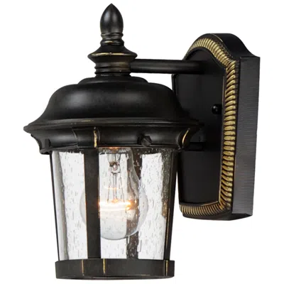 Maxim Dover Dc 9 1/2" High Bronze Outdoor Wall Light