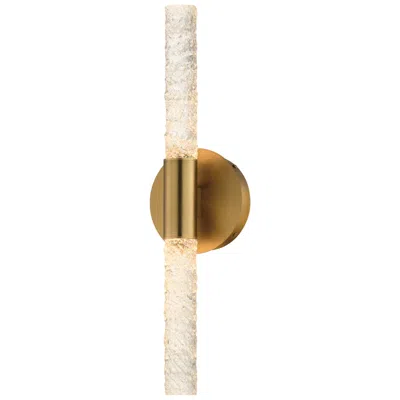 Maxim Duchess 20" High Natural Aged Brass 2-light Wall Sconce
