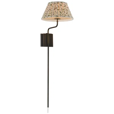 Maxim Dunbridge 39 1/4" H Olive White/antique Bronze 1-light Wall Sconce