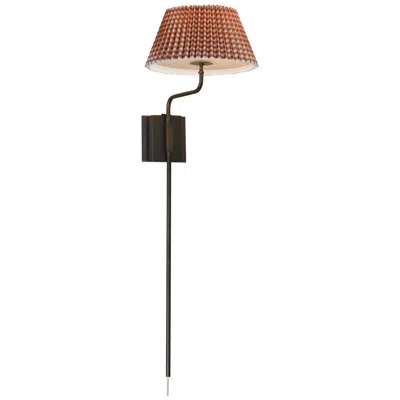 Maxim Dunbridge 39 1/4" H Rustic Beige/antique Bronze 1-light Wall Sconce