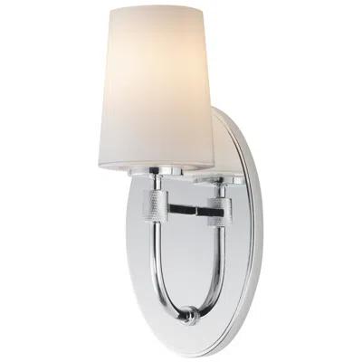 Maxim Durham 13" High Polished Chrome 1-light Sconce