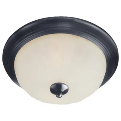 Maxim Essentials 15 1/2" Wide Black 3-light Ceiling Light