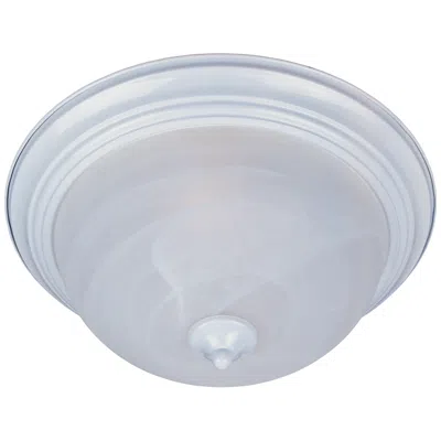 Maxim Essentials 15 1/2" Wide White Bowl Ceiling Light