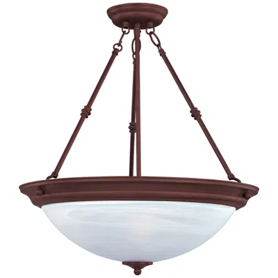 Maxim Essentials 16" Wide Traditional Bowl Pendant Light