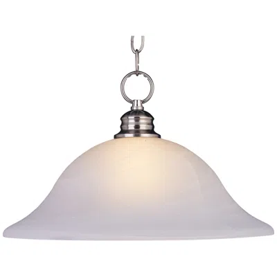 Maxim Essentials 1-light Pendant Satin Nickel