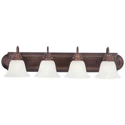Maxim Essentials 4-light Bath Vanity Oil Rubbed Bronze