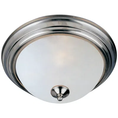 Maxim Essentials 584x 15.9" Wide Flush Mount Button Ceiling Light