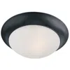 Maxim Essentials - 585 12" Wide Black 1-light Ceiling Light