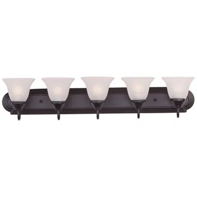 Maxim Essentials 5-light Bath Vanity - Oil Rubbed Bronze