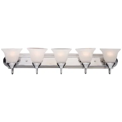 Maxim Essentials 5-light Bath Vanity - Polished Chrome