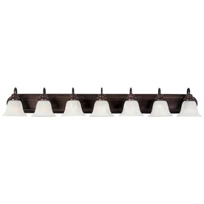 Maxim Essentials 7-light Bath Vanity - Oil Rubbed Bronze