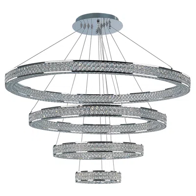 Maxim Eternity 39 3/4" Wide Chrome Led Pendant Light