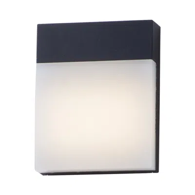 Maxim Eyebrow Led Outdoor Wall Sconce Black