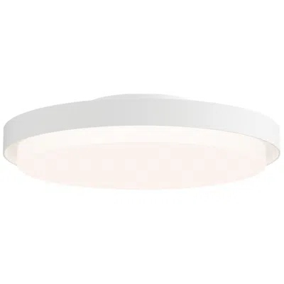 Maxim Float 12" White Led Flush Mount