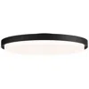 Maxim Float 16" Black Led Flush Mount
