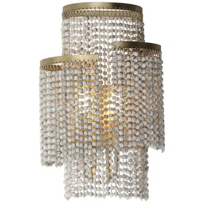 Maxim Fontaine 2-light Wall Sconce Golden Silver