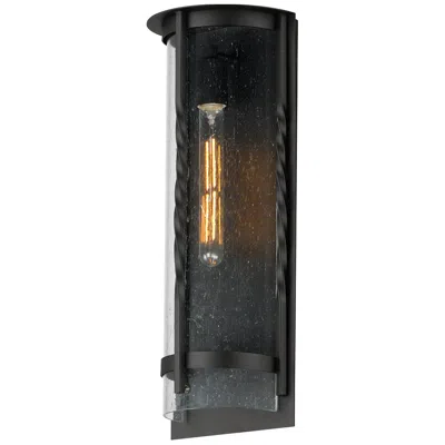 Maxim Foundry 20" High Black Outdoor Wall Light
