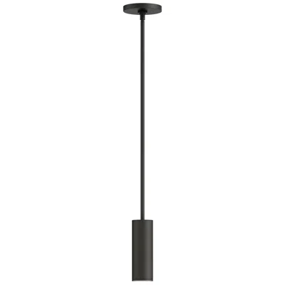 Maxim Fulcrum 5" Wide Black Led Pendant W Gimbal