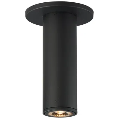 Maxim Fulcrum 7.5" Black Led Surface Mount