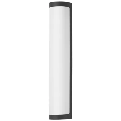 Maxim Halfpipe 26" Black Led Outdoor Sconce - 5cct