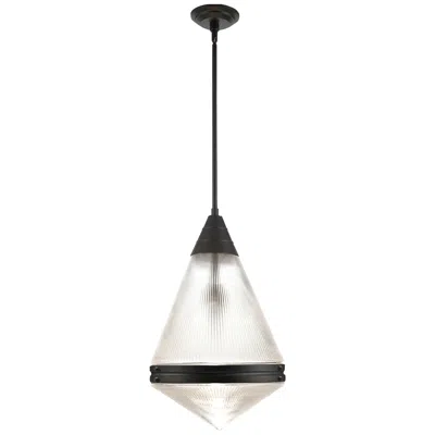 Maxim Hargreaves 13 1/2" Wide Black 1-light Pendant